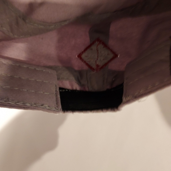 GRAY Western Fleur De Lis bling rhinestone Distressed ball cap baseball … - Picture 6 of 7